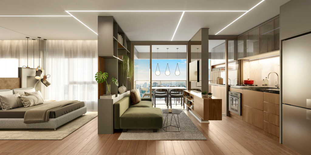 Vila Nova Conceição , Studio e 1 dormitório , DORU
