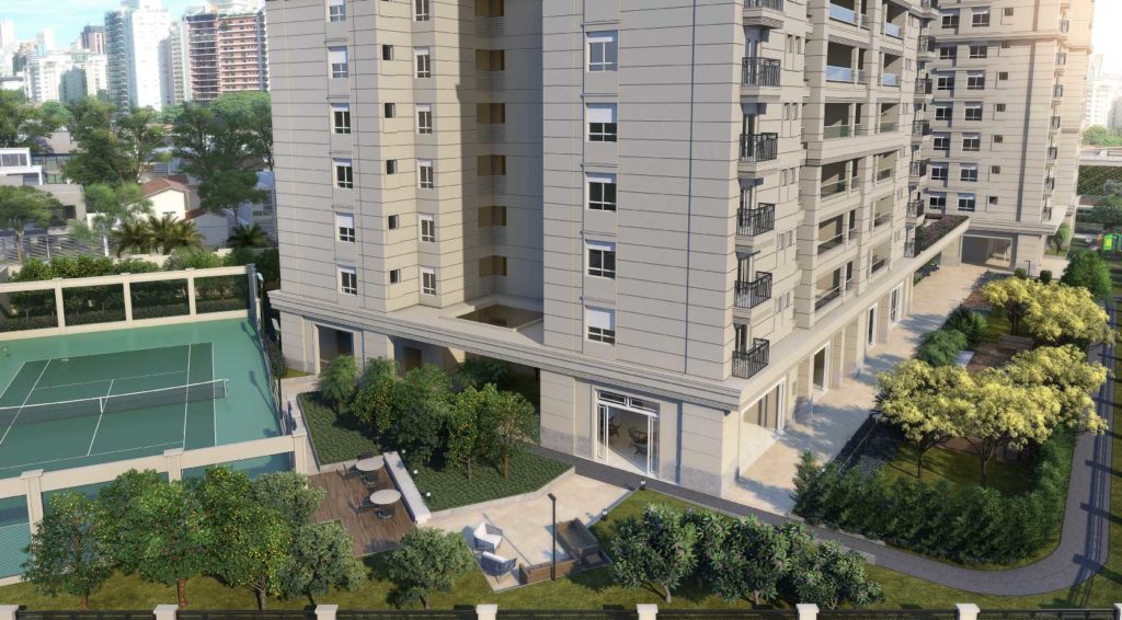 Real Parque 4 suítes , 200 a 250m² , Only