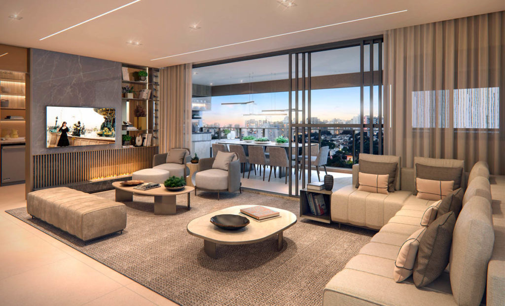 Sofi Campo Belo Tegra , 150m² a 250m² , 3 suítes