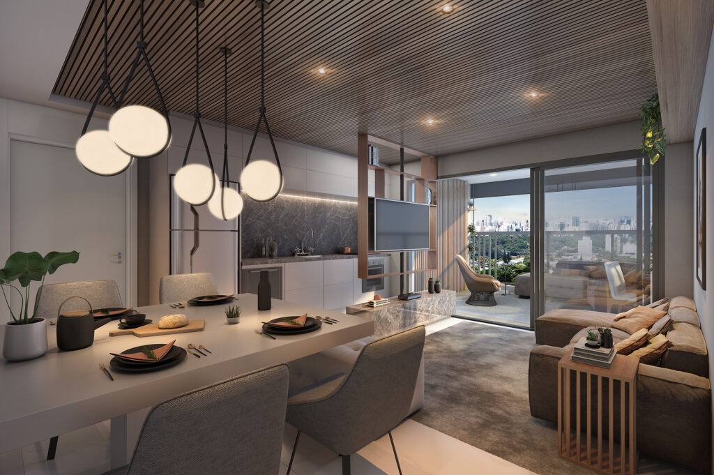 Estilo Chácara Sto. Antônio ,imóvel novo, 72m² à 120m² 2 e 3 quartos, 3 suítes, Mac, 2 vagas, Rua Estilo barroco