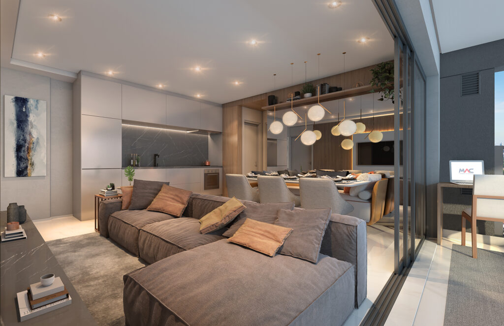 Estilo Chácara Sto. Antônio ,imóvel novo, 72m² à 120m² 2 e 3 quartos, 3 suítes, Mac, 2 vagas, Rua Estilo barroco