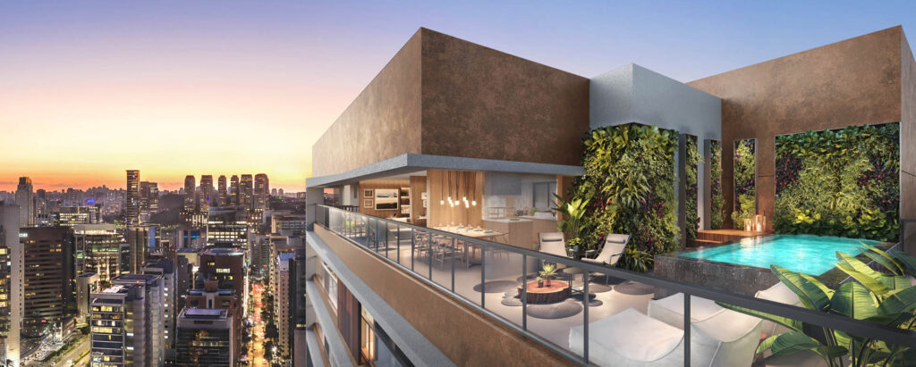 L' Harmonie Vila Mariana, 140m² e 141m², 4 dormitórios, 3 Suítes, Hall Privativo, Coberturas 208m²,Garden, Tegra