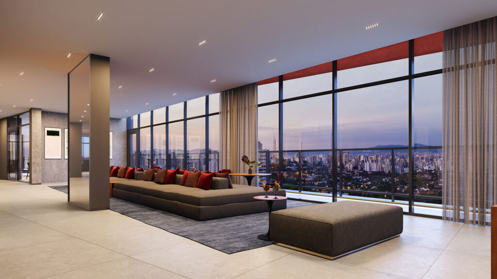 Sky Pinheiros Arruda Alvim - Studio - Alto padrão - 25m² a 30m² - USP