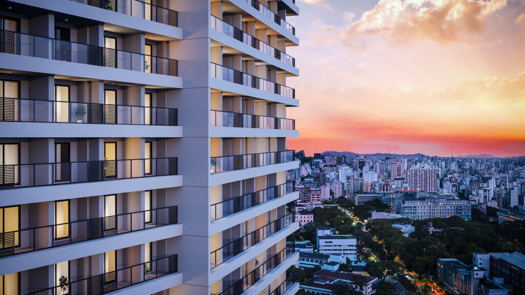 Sky Pinheiros Arruda Alvim - Studio - Alto padrão - 25m² a 30m² - USP