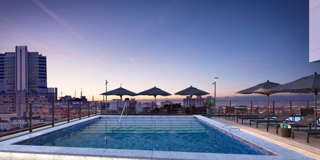 Sky Pinheiros Arruda Alvim - Studio - Alto padrão - 25m² a 30m² - USP