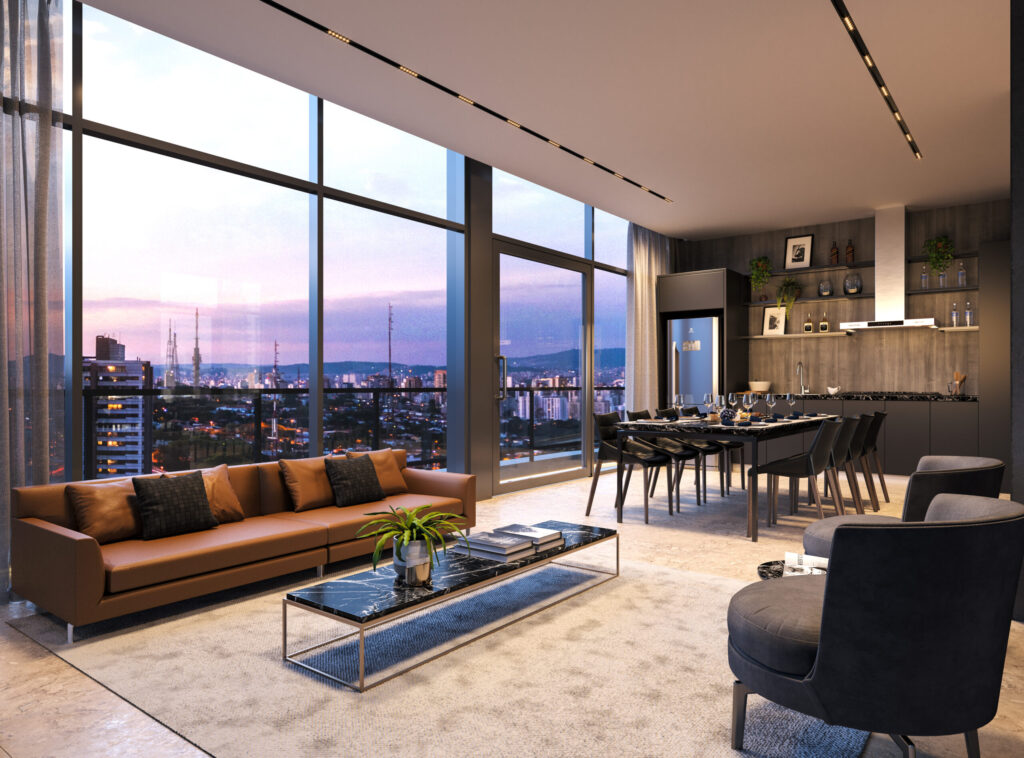 Sky Pinheiros Arruda Alvim - Studio - Alto padrão - 25m² a 30m² - USP