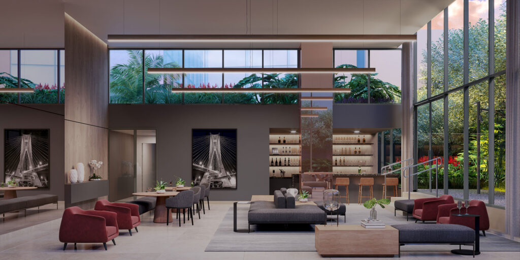 Sky Pinheiros Arruda Alvim - Studio - Alto padrão - 25m² a 30m² - USP