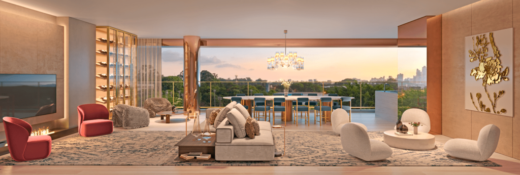 Aura Moema by Cyrela , 250m² a 450m