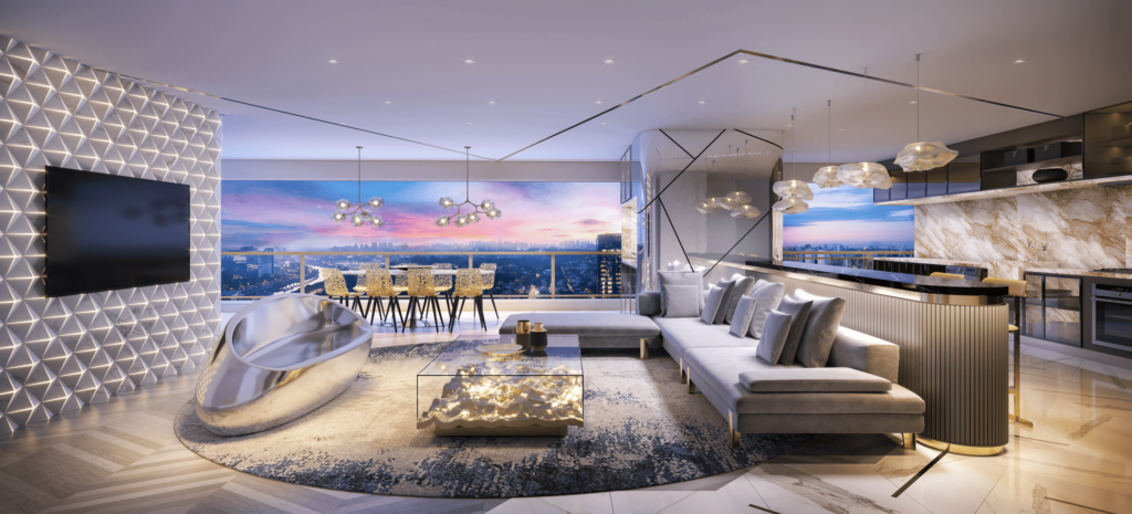 Mandarim Cyrela The Legend, Brooklin, 88m² a 145m², 1 a 3 suítes, 1 e 2 vagas