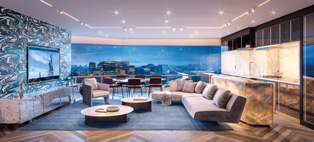 Mandarim Cyrela The Legend, Brooklin, 88m² a 145m², 1 a 3 suítes, 1 e 2 vagas