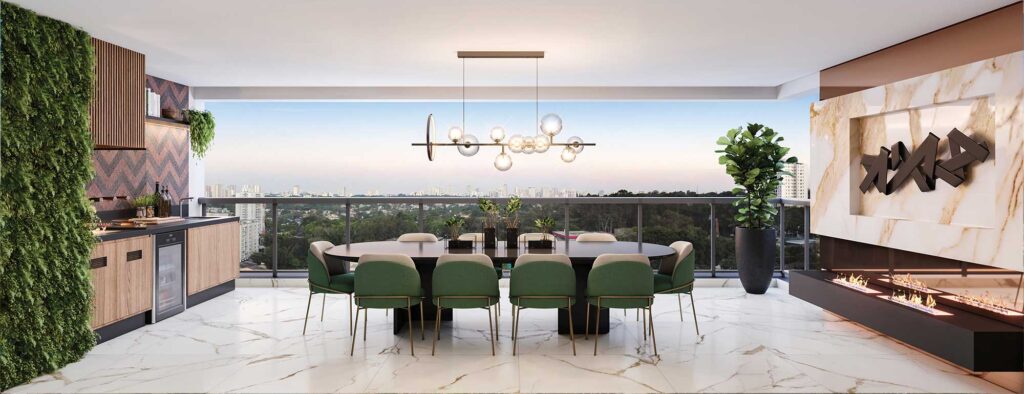 Apartamento Chácara Santo Antônio - 3 e 4 suítes - 4 dormitórios - 140 a 180m - 2 e 3 vagas - Rua Estilo Barroco - Haute