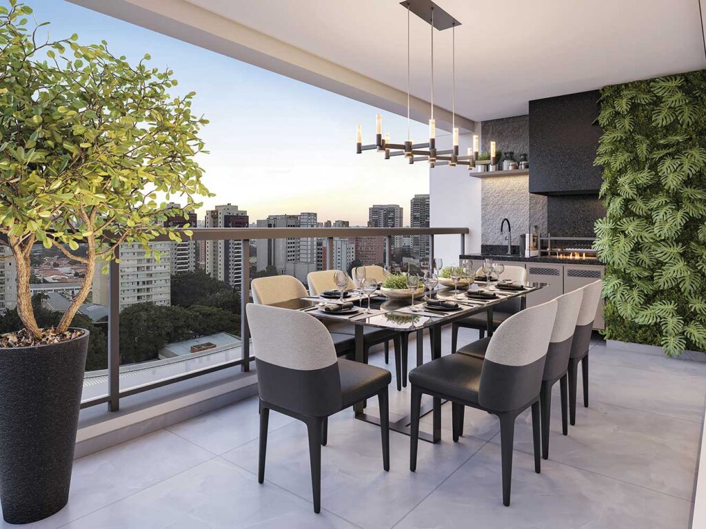 Apartamento Chácara Santo Antônio - 3 e 4 suítes - 4 dormitórios - 140 a 180m - 2 e 3 vagas - Rua Estilo Barroco - Haute