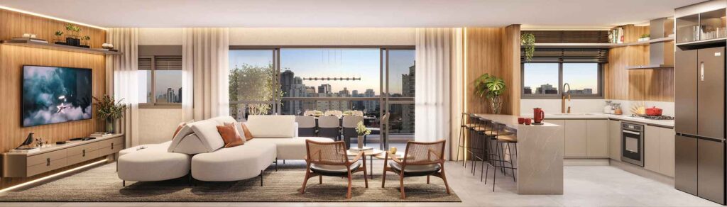 Apartamento Chácara Santo Antônio - 3 e 4 suítes - 4 dormitórios - 140 a 180m - 2 e 3 vagas - Rua Estilo Barroco - Haute