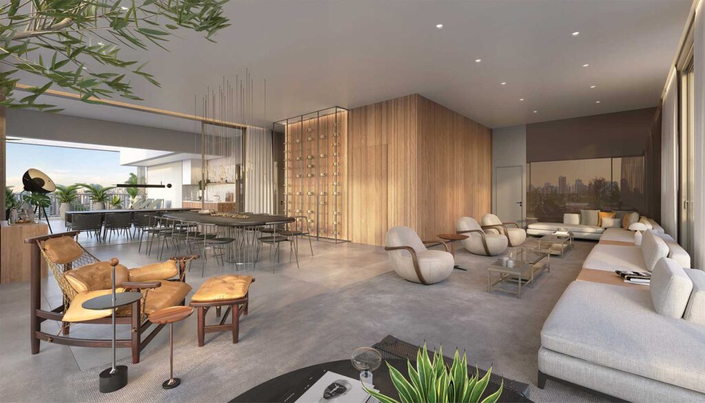 Vista Brooklin Luisiânia Lindenberg - 260m a 520m - 4 suítes - 4 vagas