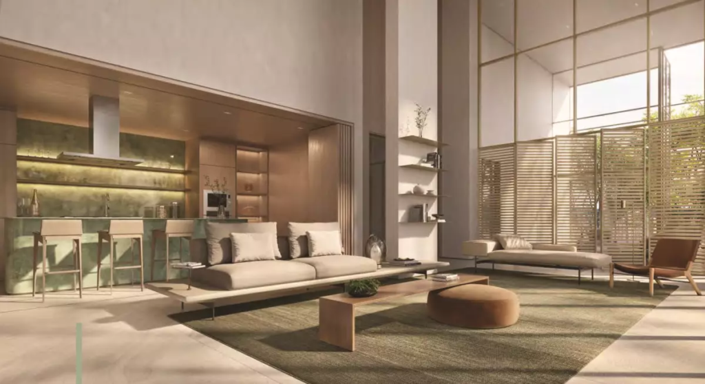 Altier Moema Jauaperi, torre única, 22 andares, 2 por andar, 157m² , 3 suítes, cobertura 258m², 3 suítes, 3 vagas