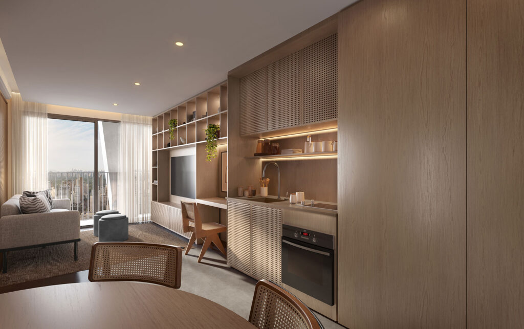 Apartamento Rua Joaquim Floriano, J329, Itaim Bibi, 80m² a 150m², 1 a 3 suítes, 1 e 2 vagas, Studios, NR
