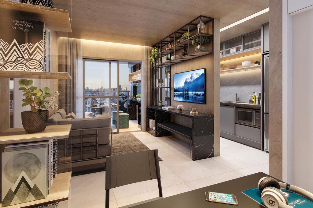 Apartamento Rua Borges Lagoa - 25m² a 65m² - 1 suíte - 1 vaga