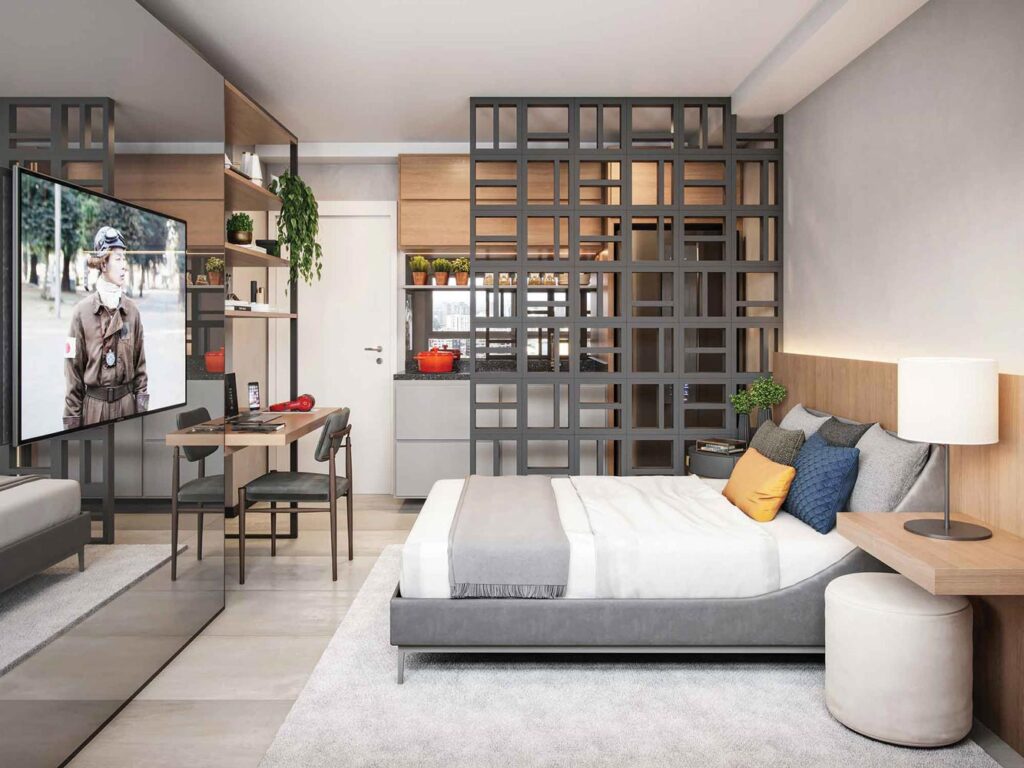 Apartamento Rua Borges Lagoa - 25m² a 65m² - 1 suíte - 1 vaga