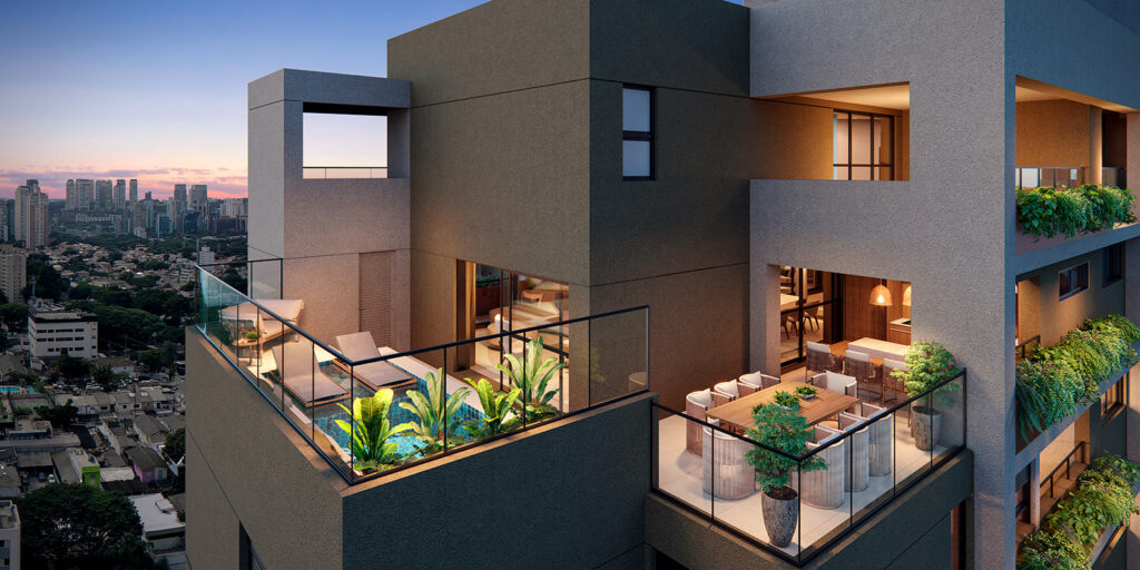 Ampére Brooklin Tegra Exto, 3 suítes, 4 vagas, Berrini, cobertura, Lançamento Rua André Ampére, Apartamento 4 suítes no Brooklin, Market Place
