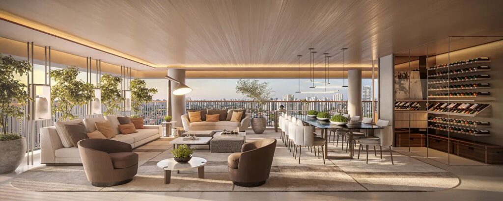 Haus Mitre Michigan Brooklin, 4 suíte, 3 vagas, 2 vagas, Lançamento Rua Michigan Brooklin, Apartamento 4 dormitórios no Brooklin, Haus Mitre