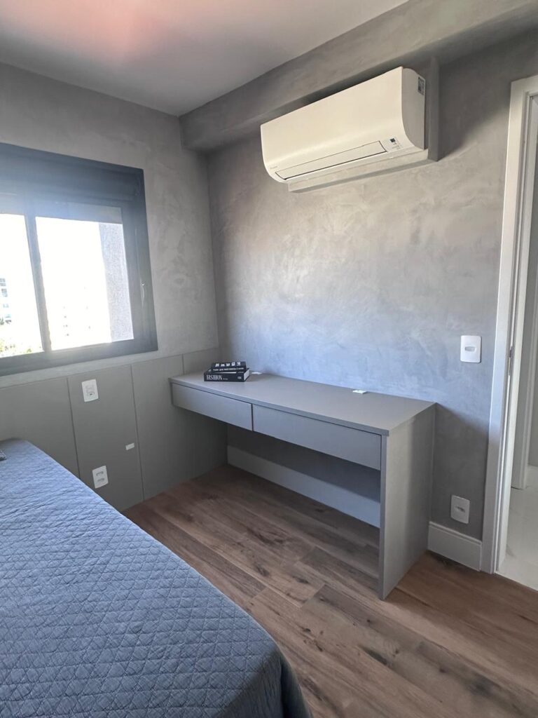 São Judas 2 dormitórios, Edifício AR Planalto, 80m, 1 suíte, 1 vaga, novo, mobiliado, Apartamento a venda Avenida Itacira, Planalto Paulista