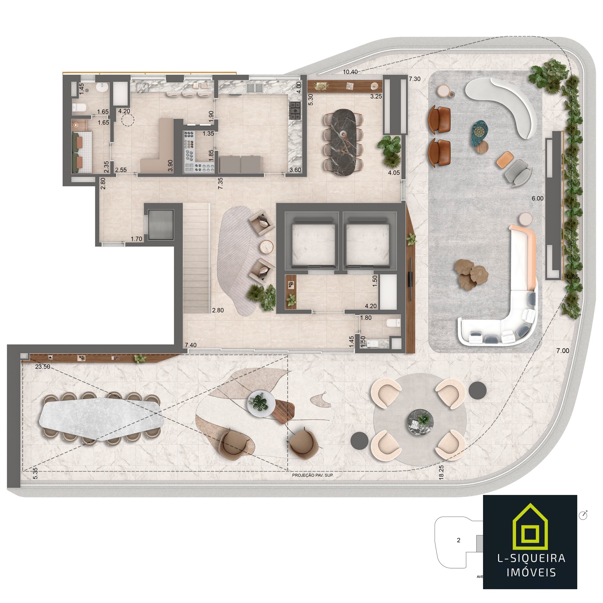 Planta Garden 637m² 